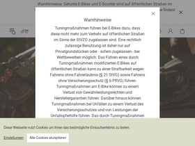 'ebiketuningshop.com' screenshot