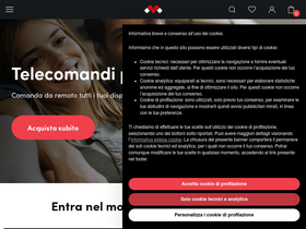 'meliconi.com' screenshot