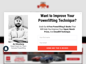 'powerliftingtechnique.com' screenshot