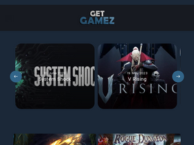 'getgamez.net' screenshot