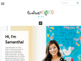 'learnincolor.com' screenshot