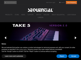 'sequential.com' screenshot