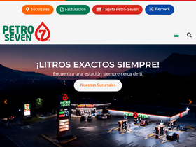 'petro-7.com.mx' screenshot