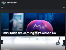 'hardwaresfera.com' screenshot