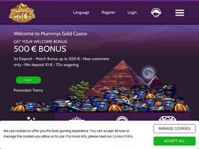 'mummysgold.com' screenshot