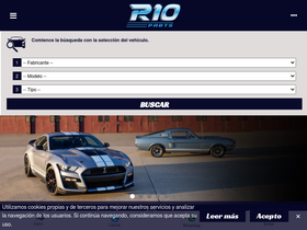 'recambiosdiez.com' screenshot
