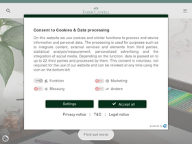 'faber-castell.com' screenshot