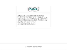 'mypettalk.com' screenshot