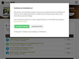 'time2win.at' screenshot