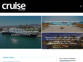 'cruisepassenger.com.au' screenshot