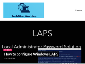 'techdirectarchive.com' screenshot