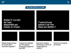 'megazine.fr' screenshot