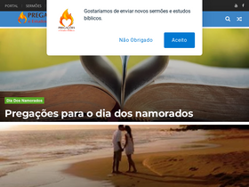 'esbocosermao.com' screenshot