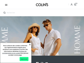 'colins.ma' screenshot