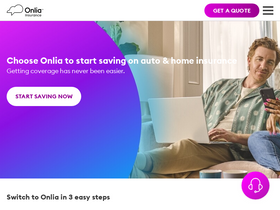 'onlia.ca' screenshot