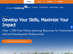 'disasterready.org' screenshot
