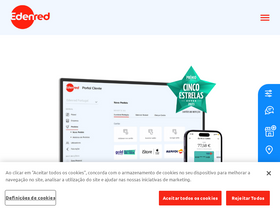 'edenred.pt' screenshot