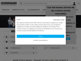 'kunzmann.de' screenshot