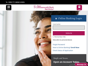 'fcbanking.com' screenshot