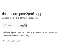 peer 2 profit dashboard