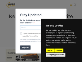 'moresneakers.com' screenshot