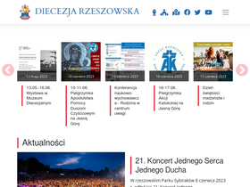 'diecezja.rzeszow.pl' screenshot