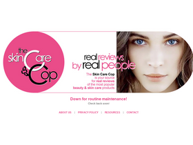 'skincarecop.com' screenshot