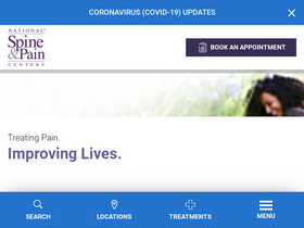 'treatingpain.com' screenshot