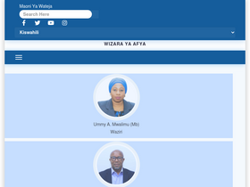 'afyass.moh.go.tz' screenshot