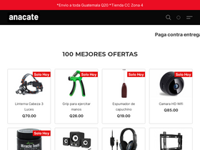 'anacate.com' screenshot