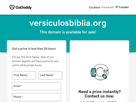 'versiculosbiblia.org' screenshot