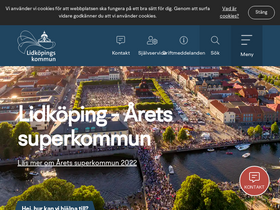 'lidkoping.se' screenshot
