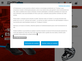 'probikeshop.pt' screenshot