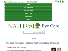 'naturaleyecare.com' screenshot
