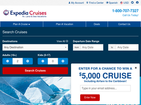'expediacruises.com' screenshot