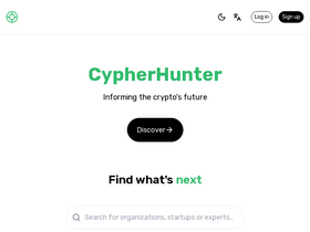 'cypherhunter.com' screenshot