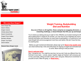 'davedraper.com' screenshot