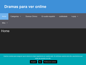 'dramasparaveronline.com' screenshot