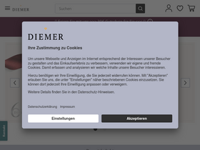 'diemer.de' screenshot