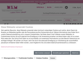 'tischideen-und-ambiente.de' screenshot