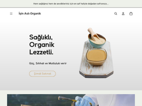 isinasliorganik.com homepage screenshot