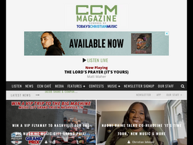 'ccmmagazine.com' screenshot