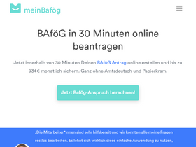 'meinbafoeg.de' screenshot
