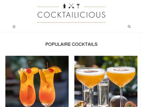 'cocktailicious.nl' screenshot