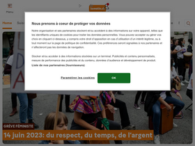 'lematin.ch' screenshot