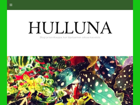 'hulluna.fi' screenshot