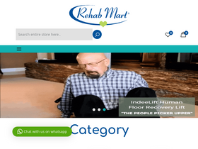 RehabMart.com homepage screenshot