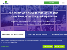 'accesso.com' screenshot