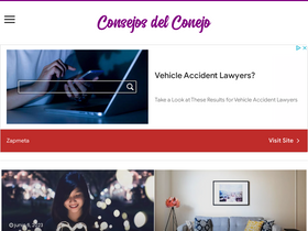 'consejosdelconejo.com' screenshot