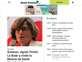 'hauteprovenceinfo.com' screenshot